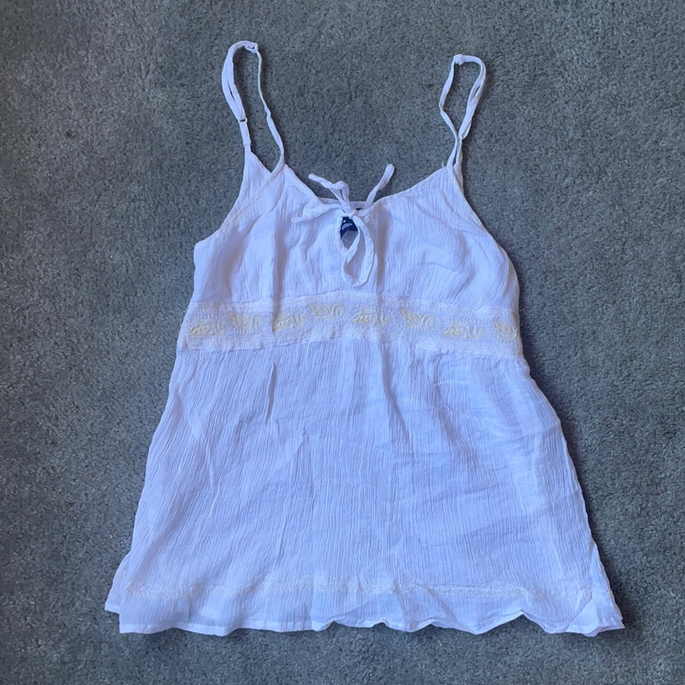 White Gap Top